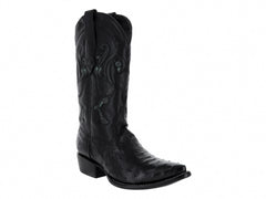Botas Vaqueras Cuadra Negro Hombre