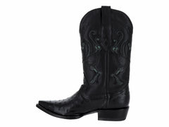 Botas Vaqueras Cuadra Negro Hombre