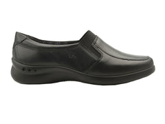 Zapatos Planos Flexi Negros para Mujer