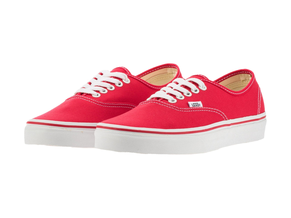 Tenis Vans Authentic Classics Color Rojo Unisex