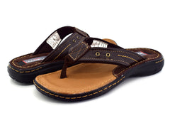 Sandalias Marco Delli Chocolate para Hombre