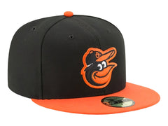 Gorra New Era Baltimore Orioles Negro y Naranja