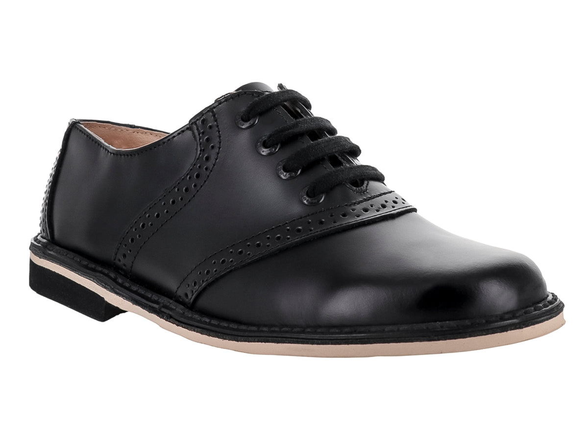 Zapatos Escolares Elefante Negro para Niña