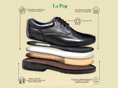 Zapatos LA PAG Floter Marrón para Hombre