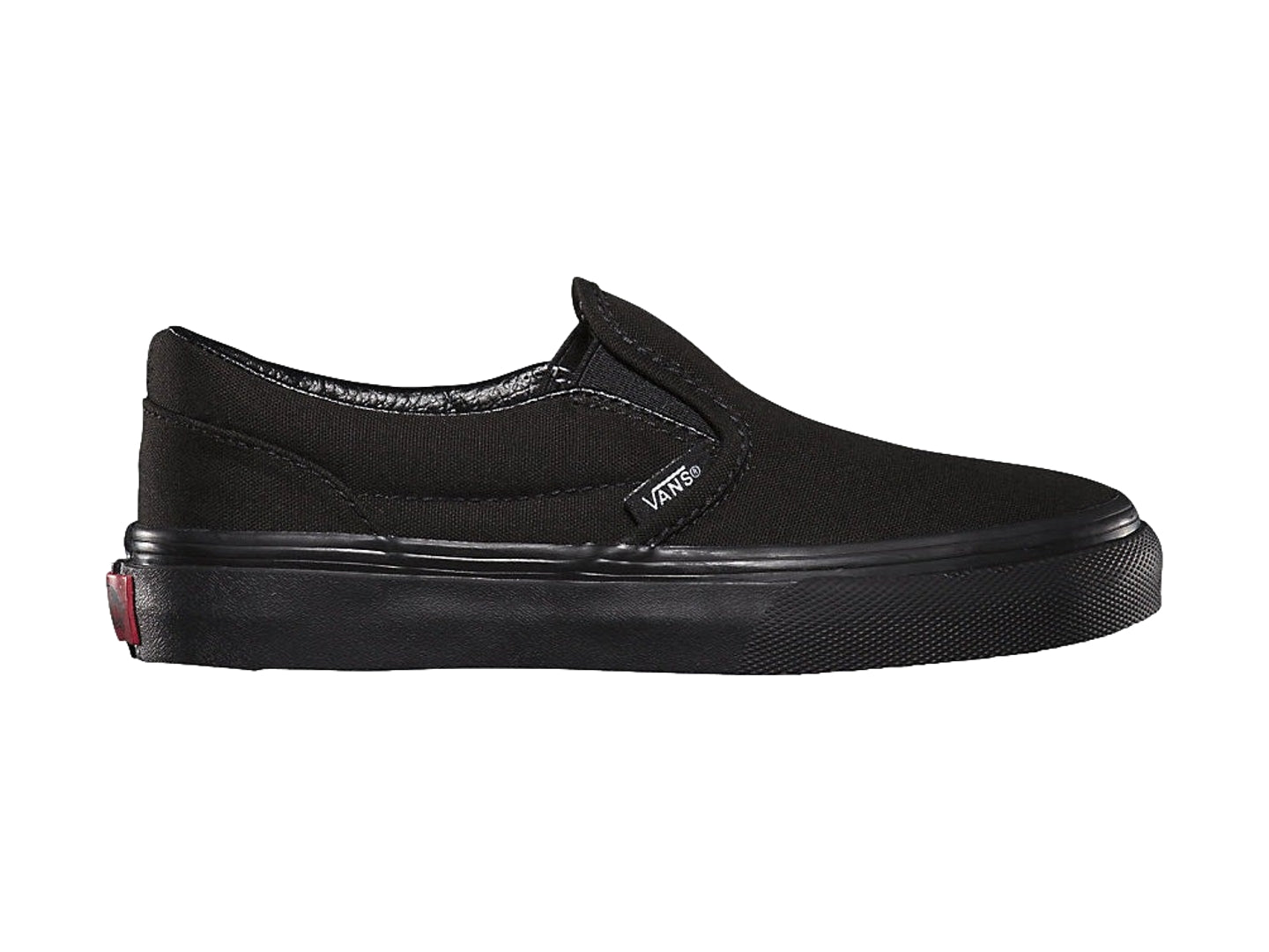 Tenis Vans Classic Slip On Negro Zbuenr Para Niño