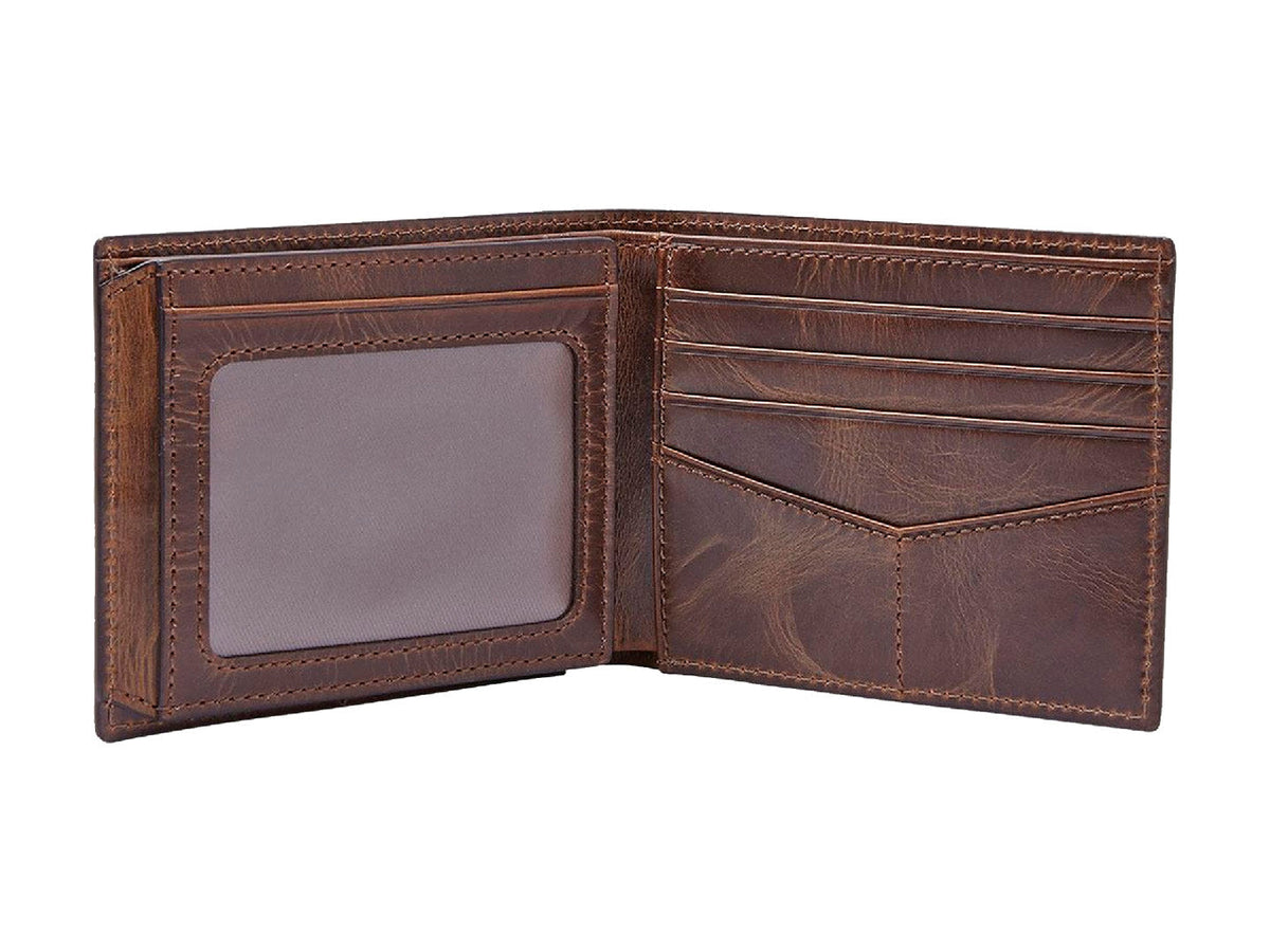 Cartera para Hombre Fossil Ingram Bifold - Café