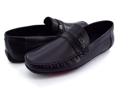 Zapatos ALCBAL Napa Negro para Hombre