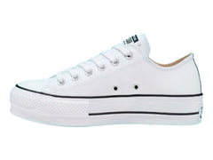Tenis Converse Chuck Taylor All Star Lift Clean Blancos para Mujer