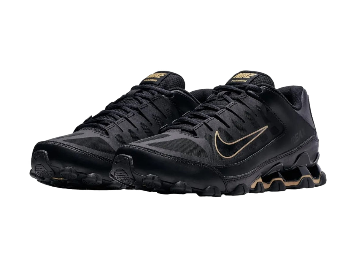 Tenis Nike Rex 8 TR Mesh Negro con Dorado para Hombre