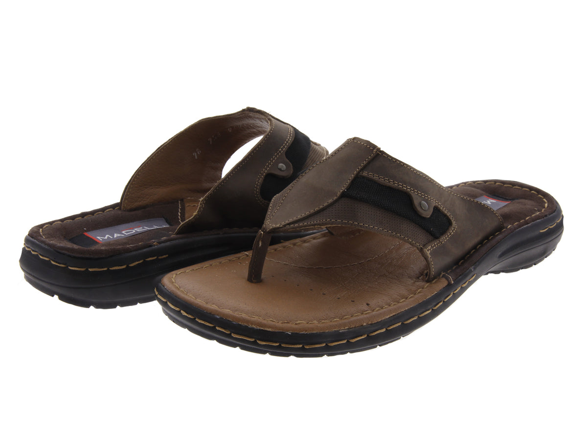 Sandalias Marco Delli Color Chocolate para Hombre