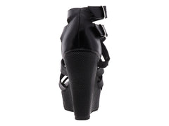 Sandalias OYYI Tacones Negros para Mujer