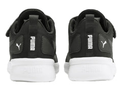 Tenis PUMA Flyer Runner V Negro con Blanco para Niño