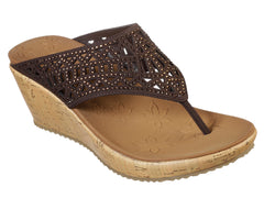 Sandalias Skechers Cali Chocolate para Mujer