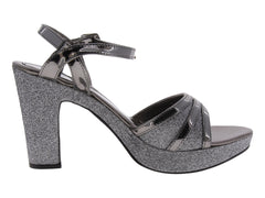Zapatillas Sary Plata para Mujer
