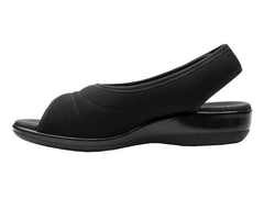 Sandalias Flexi Negras para Mujer