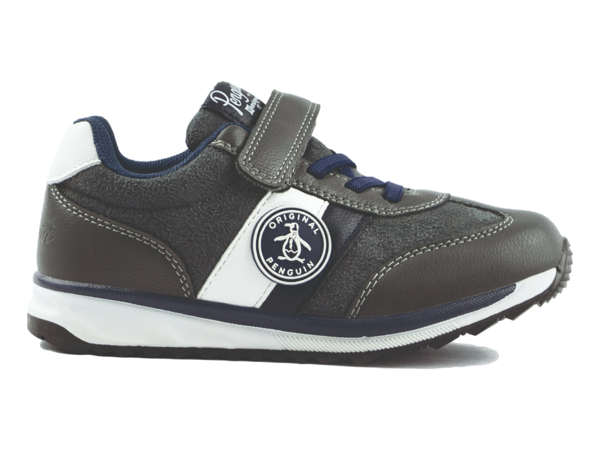 Tenis Penguin Jack Color Gris para Niño