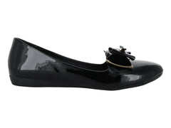 Zapatos Flats Meli&Ana Negros de Charol para Mujer