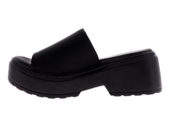 Sandalias de Plataforma OYYI Negro para Mujer