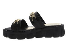 Sandalias SARY Plataforma Negro para Mujer