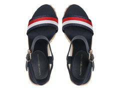 Sandalias Tommy Hilfiger Shimmery Ribbon Azul para Mujer