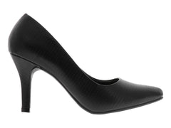 Zapatillas Stiletto Lady Paulina Negro para Mujer