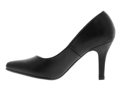 Zapatillas Stiletto Lady Paulina Negro para Mujer