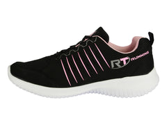 Tenis Alterno Negro con Rosa para Mujer
