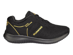 Tenis Alterno Negro con Oro para Mujer