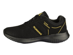 Tenis Alterno Negro con Oro para Mujer