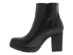 Botines VIFRA Cleveland Floral Negro para Mujer