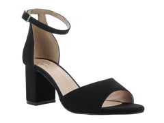 Sandalias Luna Rosa Negro para Mujer