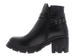 Botines Chelsea Mauri Valero Negro para Mujer