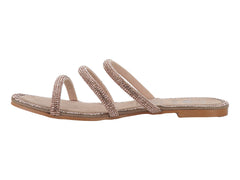 Sandalias Sary Color Maquillaje y Oro Rosado para Mujer