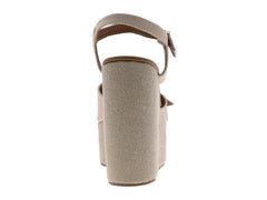 Sandalias Plataforma Mosquitos Color Nude para Mujer