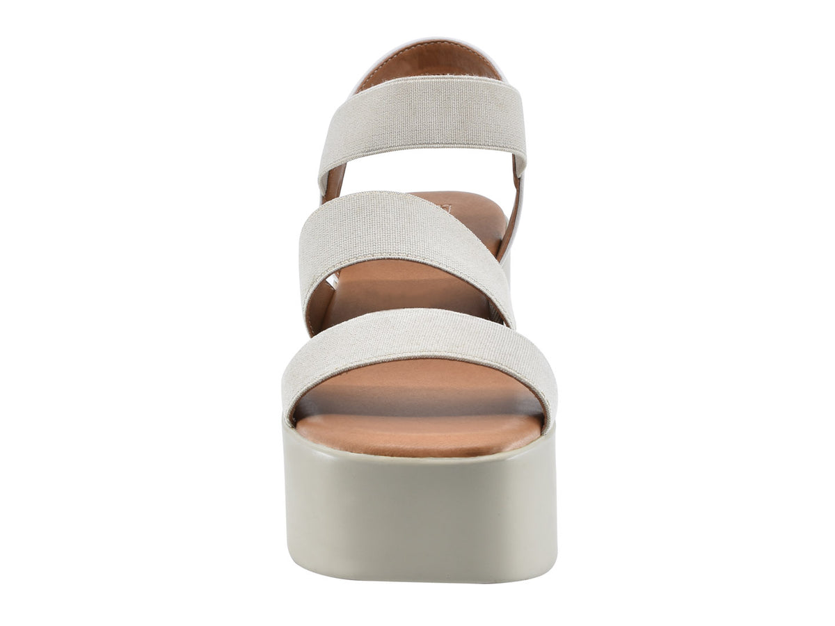 Sandalias de Plataforma EFE Color Latte