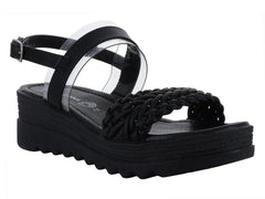 Sandalias MELI&ANA Negro para Mujer