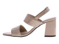 Zapatillas Melissa Garcia Charol Rombos Color Maquillaje para Mujer