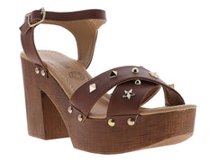Sandalias Melissa Garcia Color Tan para Mujer