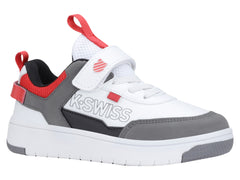Tenis K-Swiss Toki CH Blanco y Gris para Niño