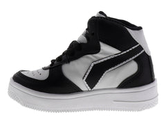Tenis New Boys Negro y Blanco para Niño