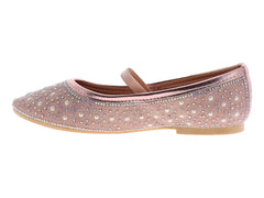 Zapatos Flats 4EVER Marcella Oro Rosado para Niña
