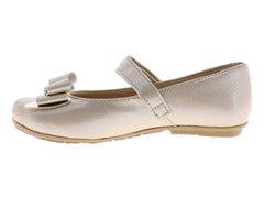 Zapatos Planos Sarele Color Oro para Niña