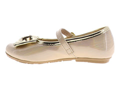 Zapatos Planos Sarele Color Oro para Niña