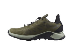 Tenis Salomon Supercross 3 GTX Color Verde Oliva para Hombre