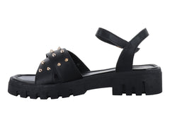 Sandalias MELI&ANA Negras para Mujer