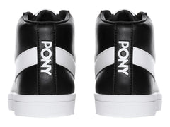 Tenis PONY Top Star HI Negro con Blanco para Hombre