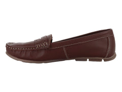 Zapatos Mocasín Driver MELI&ANA Color Tan para Mujer