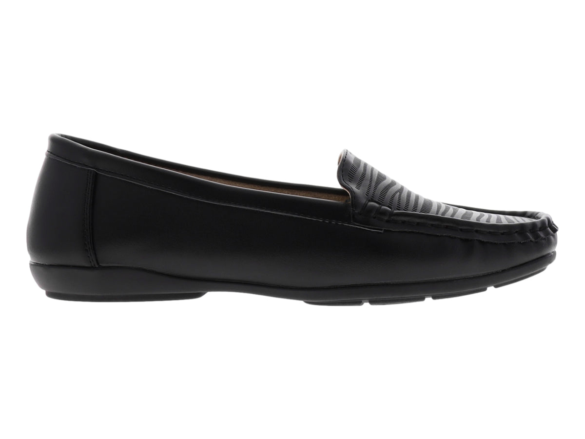 Zapato Mocasín Comfort Fit Negro para Mujer