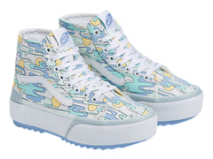 Tenis Vans SK8 Hi Tapered Multicolor para Mujer