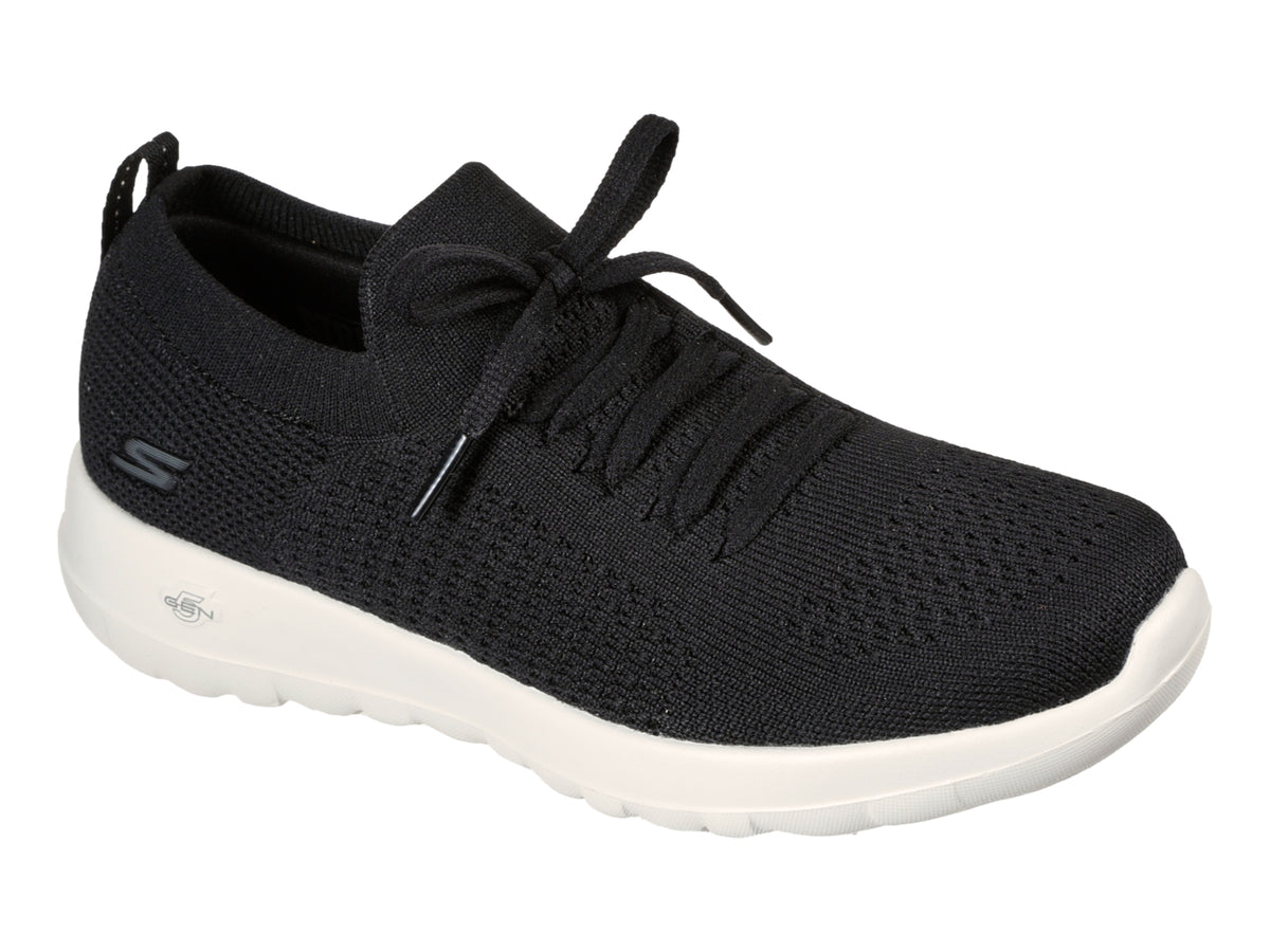 Tenis Skechers Go Negro con Blanco para Mujer